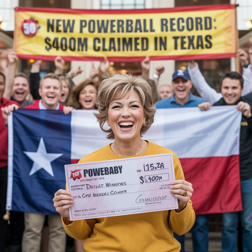 New Powerball Record: $400M Claimed in Texas